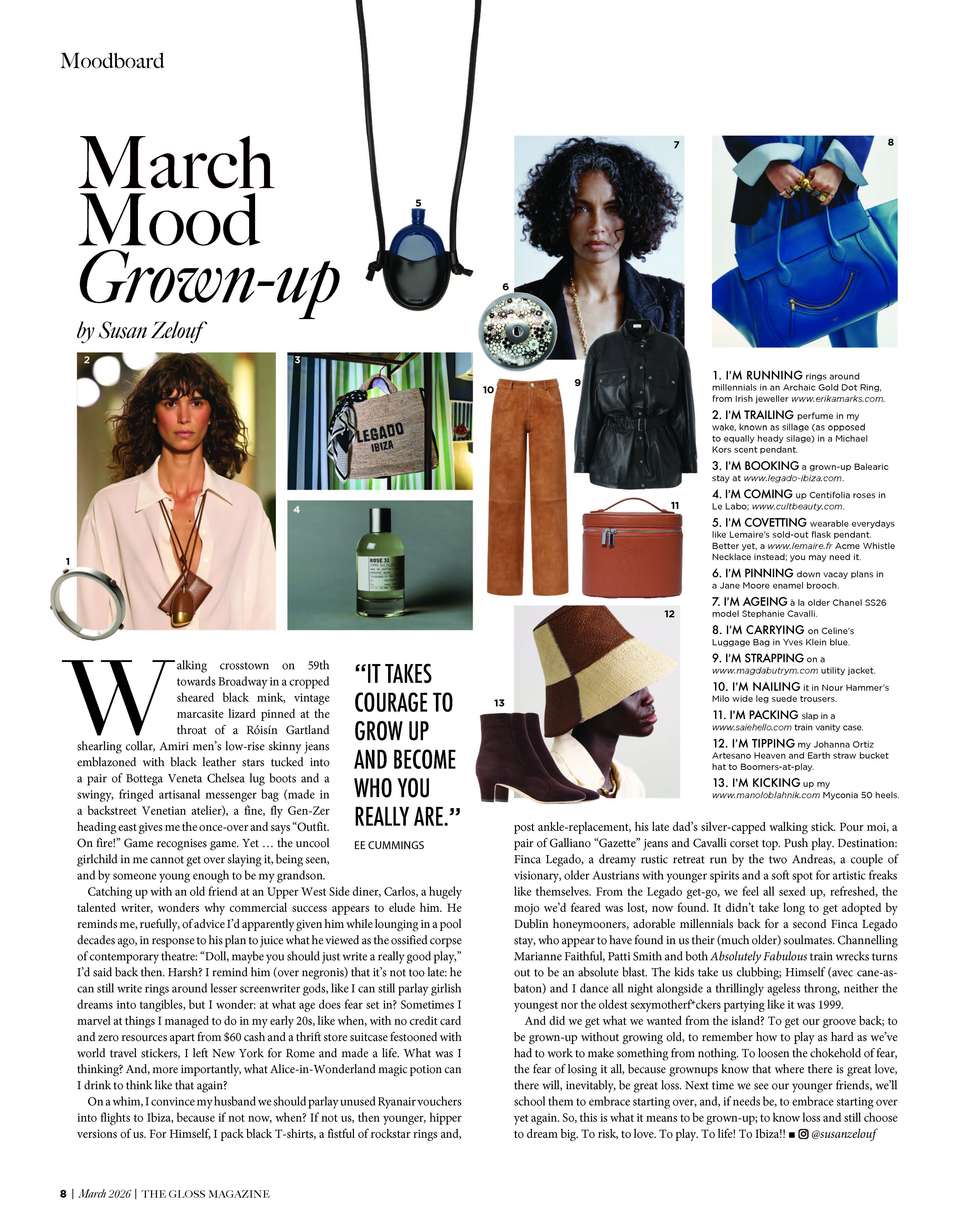 Finca Legado in The Gloss Magazine